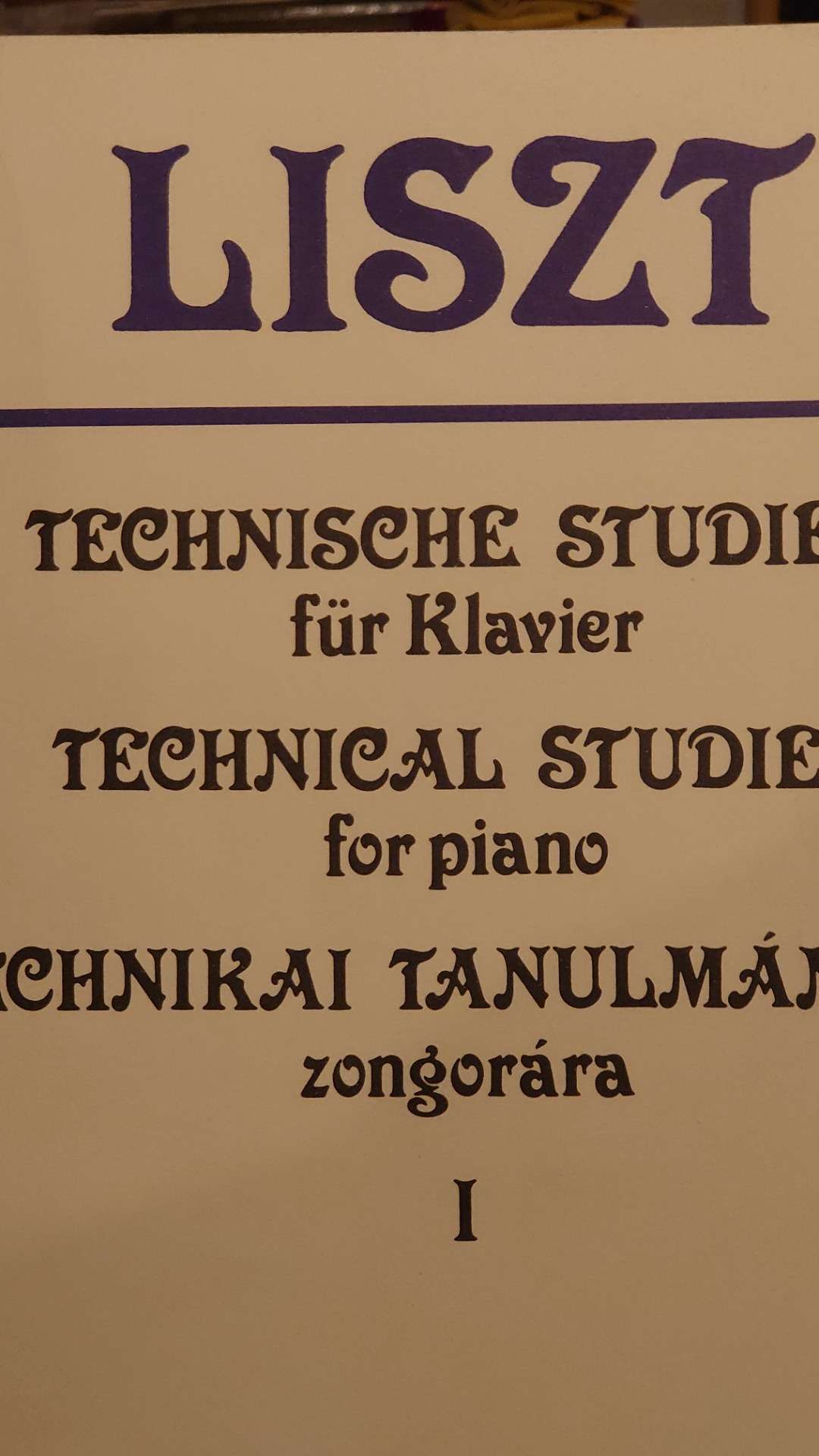 リスト:テクニカルエチュード